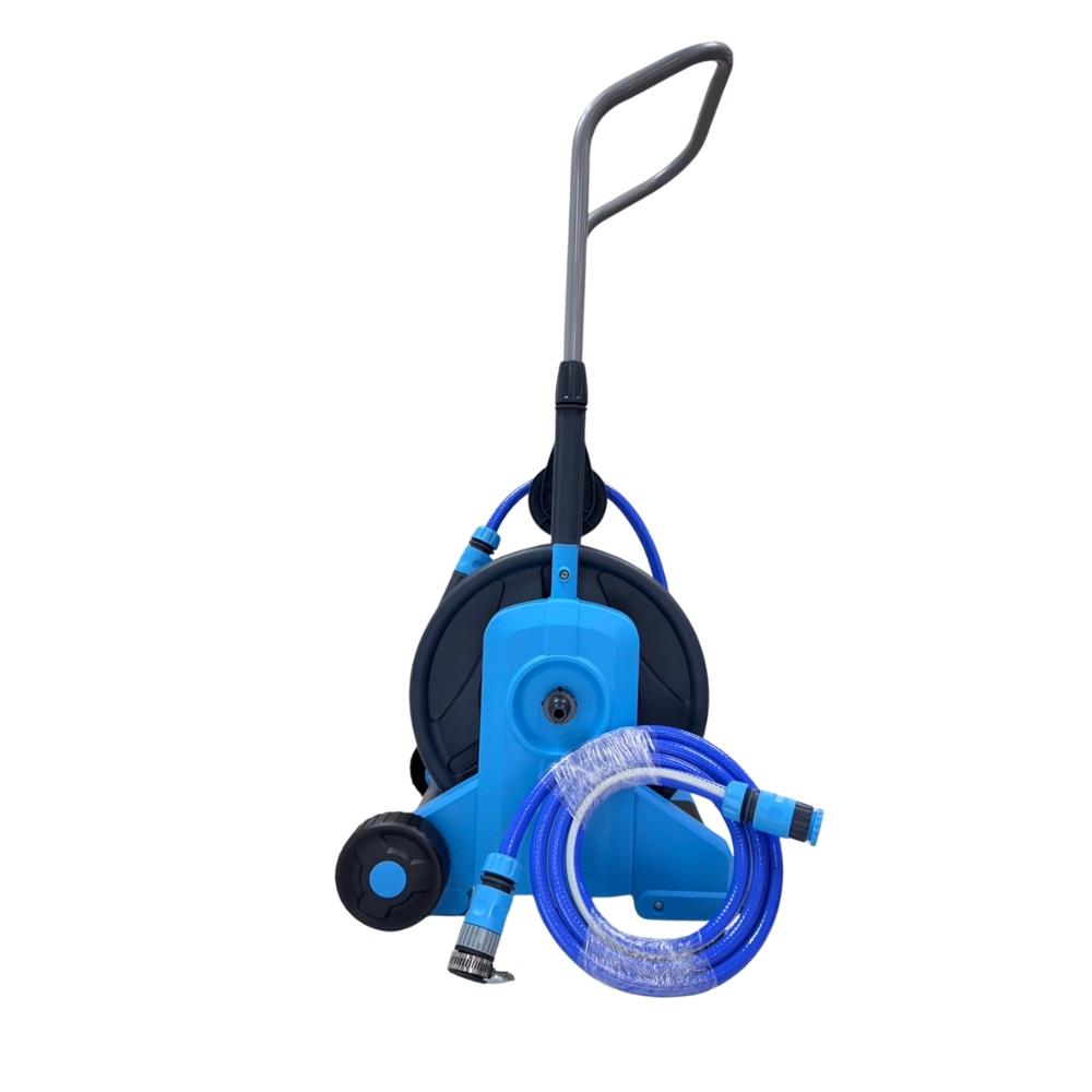 สายยางโรล TAKARA PLUS BLUEBELLS 1/2 นิ้ว x 20 ม. สีฟ้า-ดำ