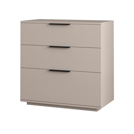 ตู้ลิ้นชัก 3 ลิ้นชัก FURDINI CURVER 80 ซม. สีเทา_0