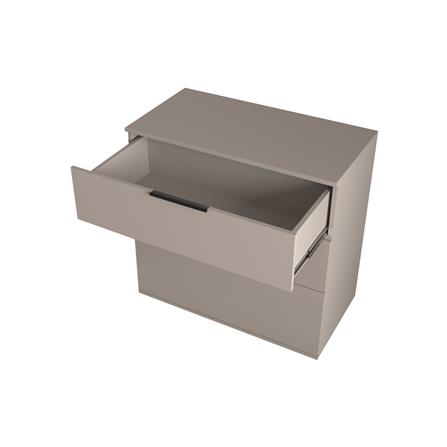 ตู้ลิ้นชัก 3 ลิ้นชัก FURDINI CURVER 80 ซม. สีเทา_3