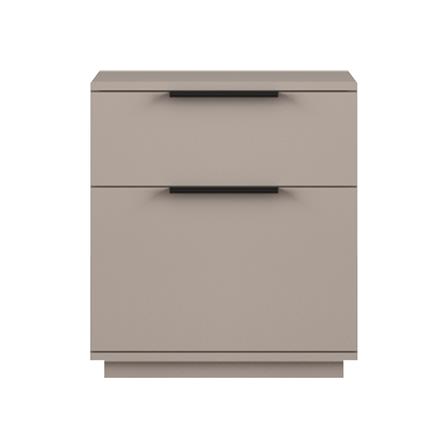 ตู้ข้างเตียง FURDINI CURVER 45 ซม. สีเทา_2