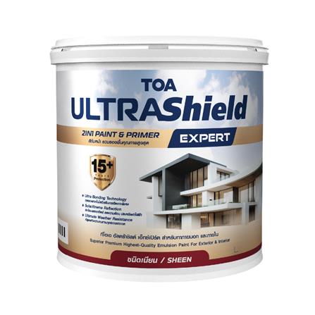 สีน้ำทาภายนอก ชนิดเนียน TOA ULTRASHIELD EXPERT SHEEN BASE D 1 แกลลอน_0