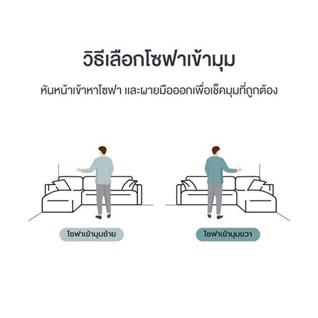 โซฟาเข้ามุมซ้าย SB FURNITURE LASSIE 19248637 สีน้ำตาล_4