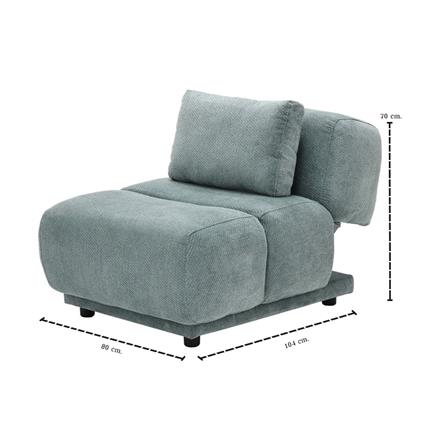 โซฟาเบด SB FURNITURE CHAUNCY 19243062 สีเขียว_5