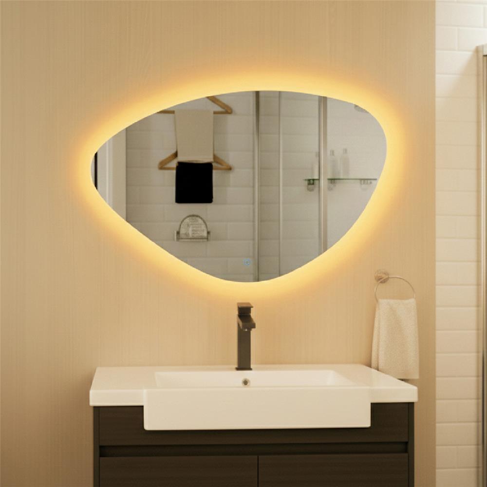 กระจกเงาตกแต่ง LED WSP MLD-11 80x60 ซม.