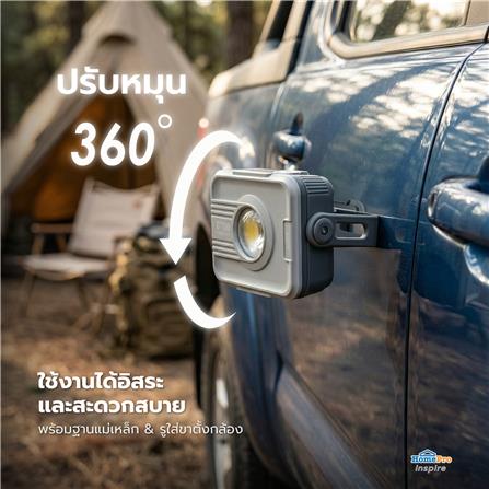 ไฟฉาย LED WORK LIGHT ELECKTA LP01 1200 ลูเมน 10 วัตต์ DAYLIGHT_10