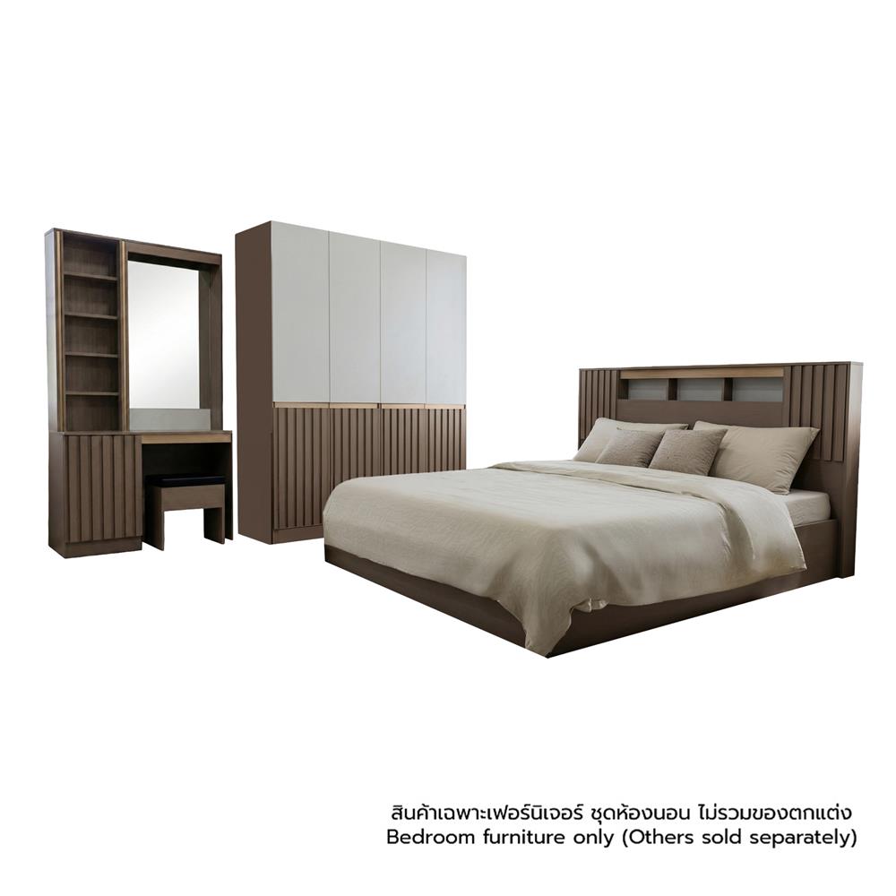 ชุดห้องนอน 6 ฟุต FURDINI RIVANO สี SOFTBEIGE