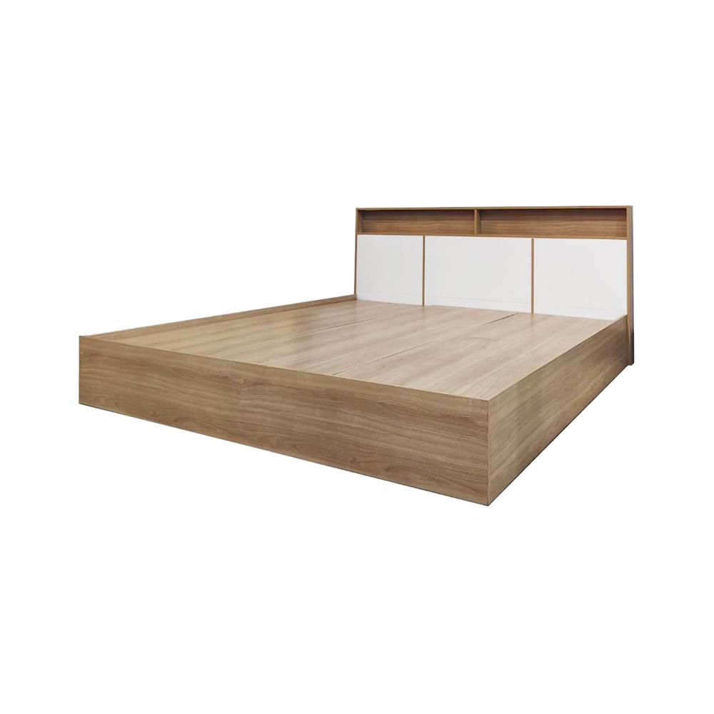 ชุดห้องนอน 5 ฟุต + ตู้เสื้อผ้า 120 ซม. FURDINI KEPT สี NT OAK/ขาว