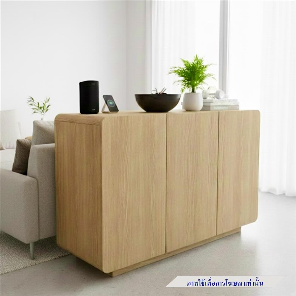 ตู้ 3 บานเปิด TOMATO HOME DESIRE 119 ซม. สีโอ๊ค