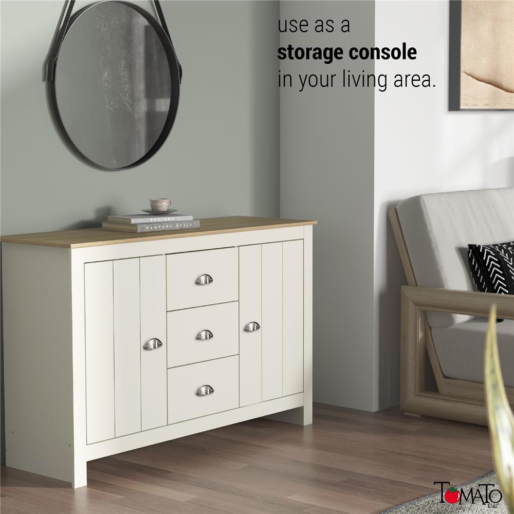 ตู้บานผสม TOMATO HOME LEXINGTON 119 ซม. สีครีม