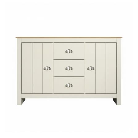 ตู้บานผสม TOMATO HOME LEXINGTON 119 ซม. สีครีม_1