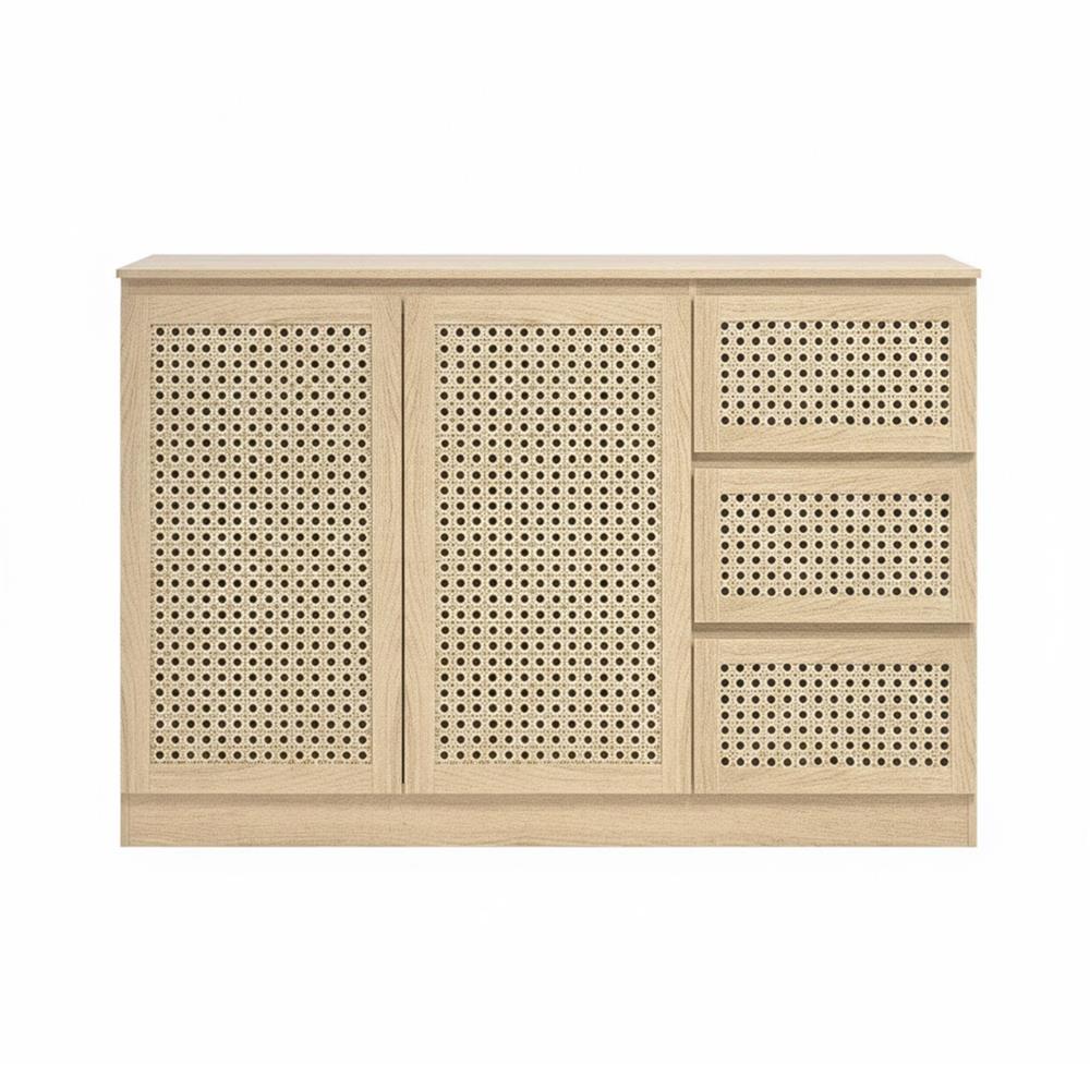 ตู้บานผสม TOMATO HOME VICTORIA 119 ซม. สีโอ๊ค