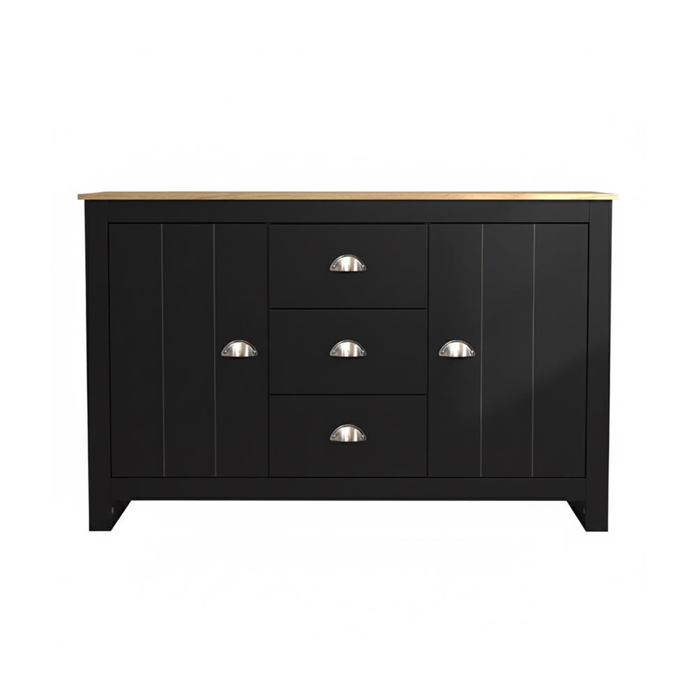 ตู้บานผสม TOMATO HOME LEXINGTON 119 ซม. สีดำ