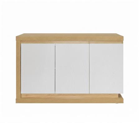 ตู้ 3 บานเปิด TOMATO HOME DOLCE 119 ซม. สีขาว/โอ๊ค_1