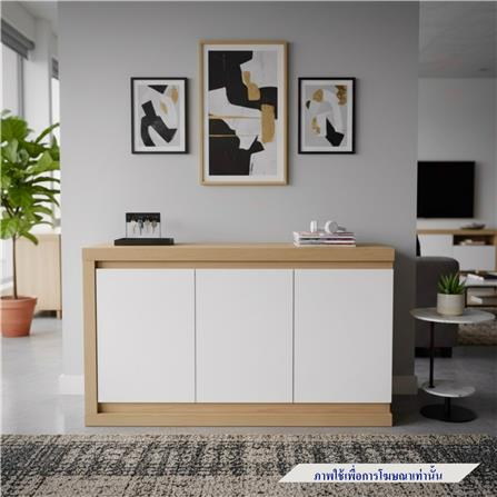 ตู้ 3 บานเปิด TOMATO HOME DOLCE 119 ซม. สีขาว/โอ๊ค_3