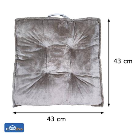 เบาะรองนั่ง HOME LIVING STYLE PROTER 17x17 นิ้ว สีน้ำตาล_1