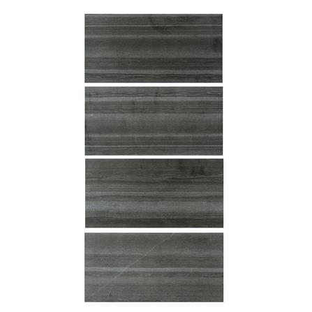 แผ่นหินวีเนียร์ STONE DECOR 122x244 ซม. คานัล ดำ_1