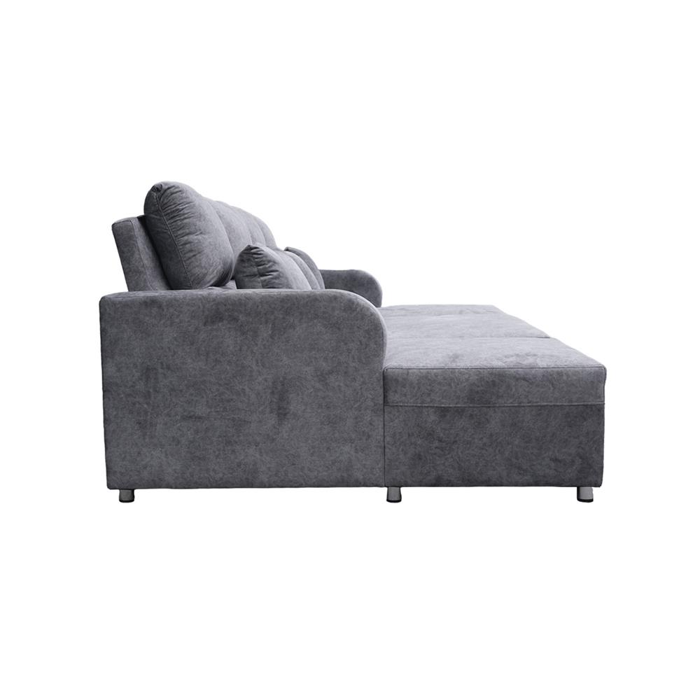 โซฟาเบดตัวยู 4 ที่นั่ง SERA HALO สีเทา