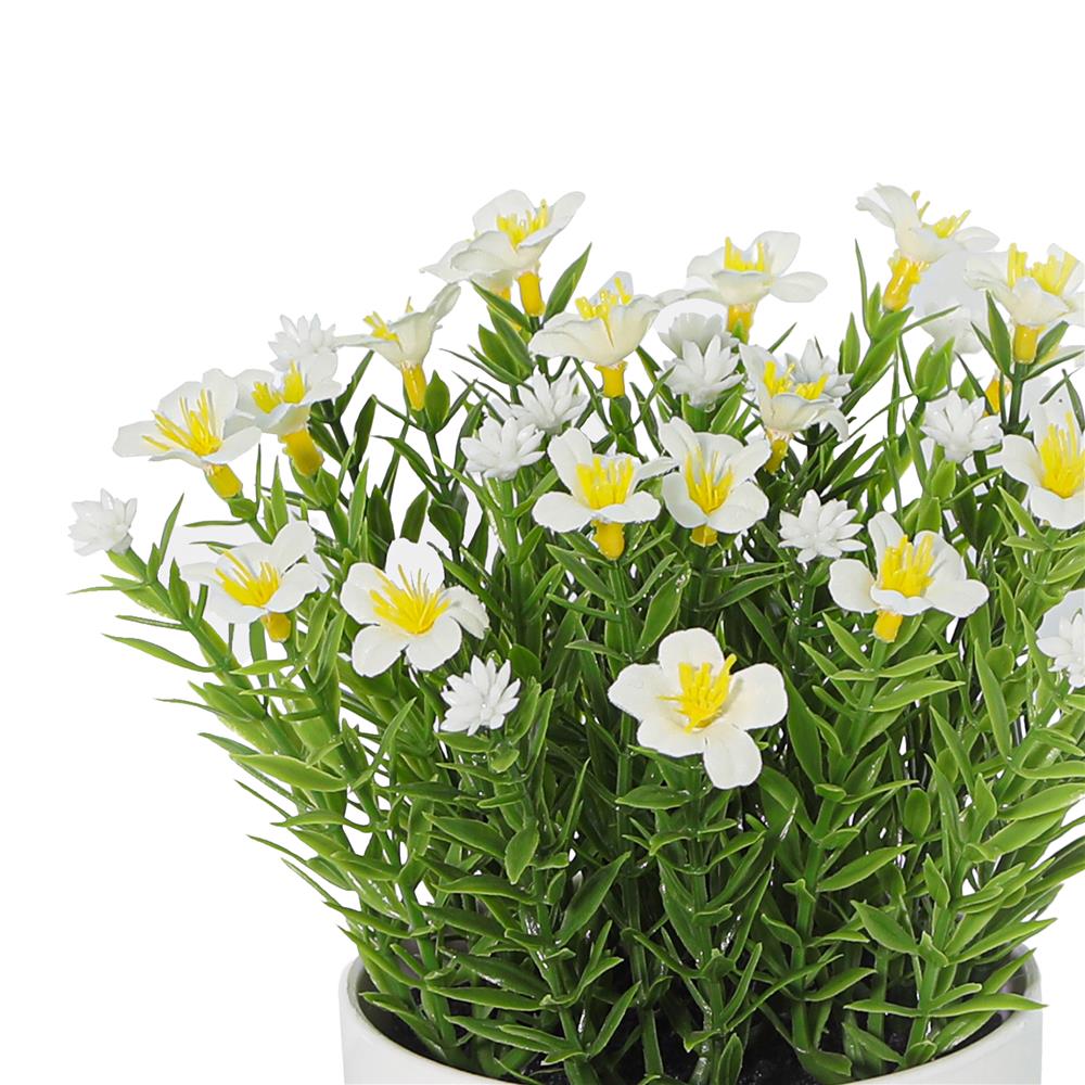 ดอกไม้ประดิษฐ์สีขาว SPRING 20 ซม.