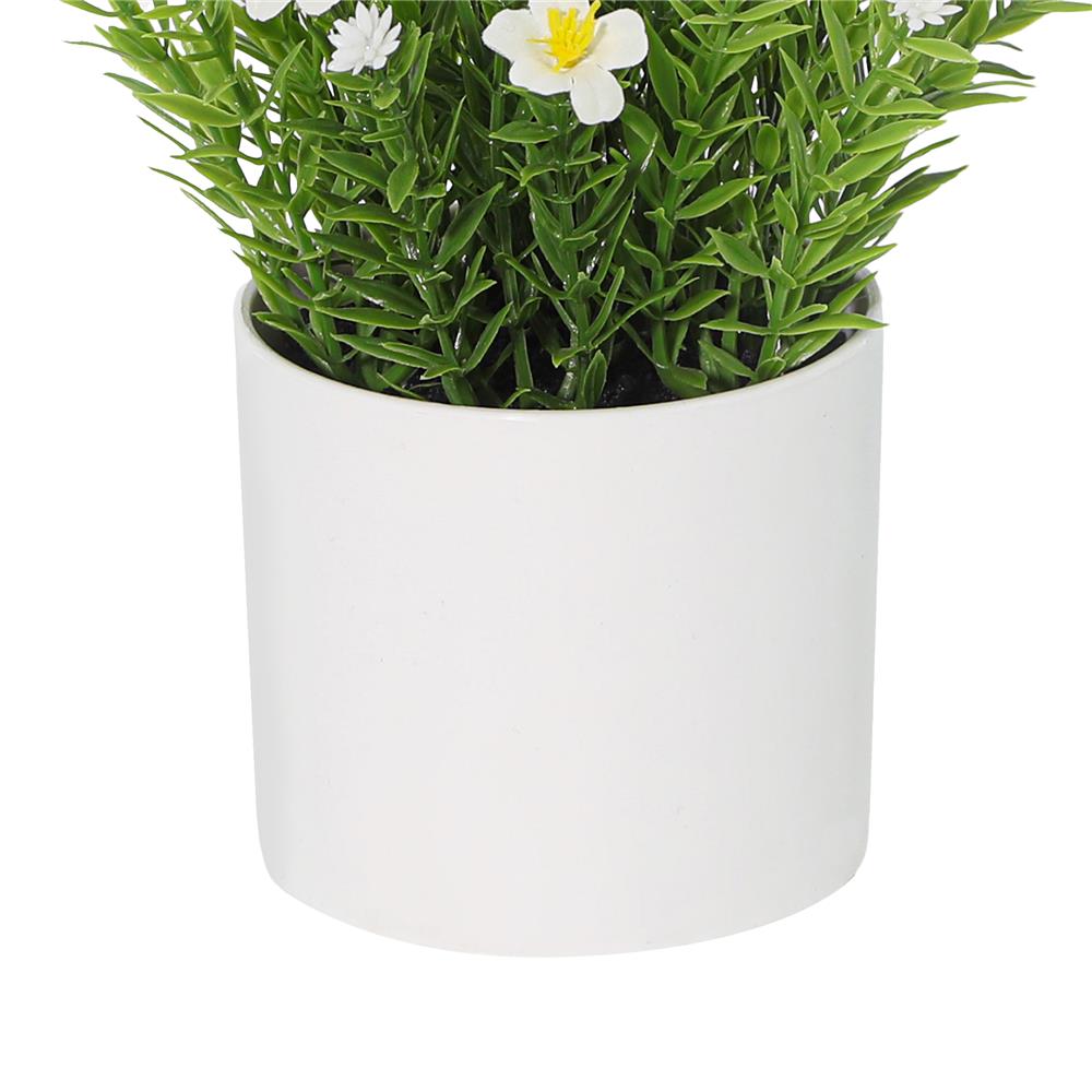 ดอกไม้ประดิษฐ์สีขาว SPRING 20 ซม.