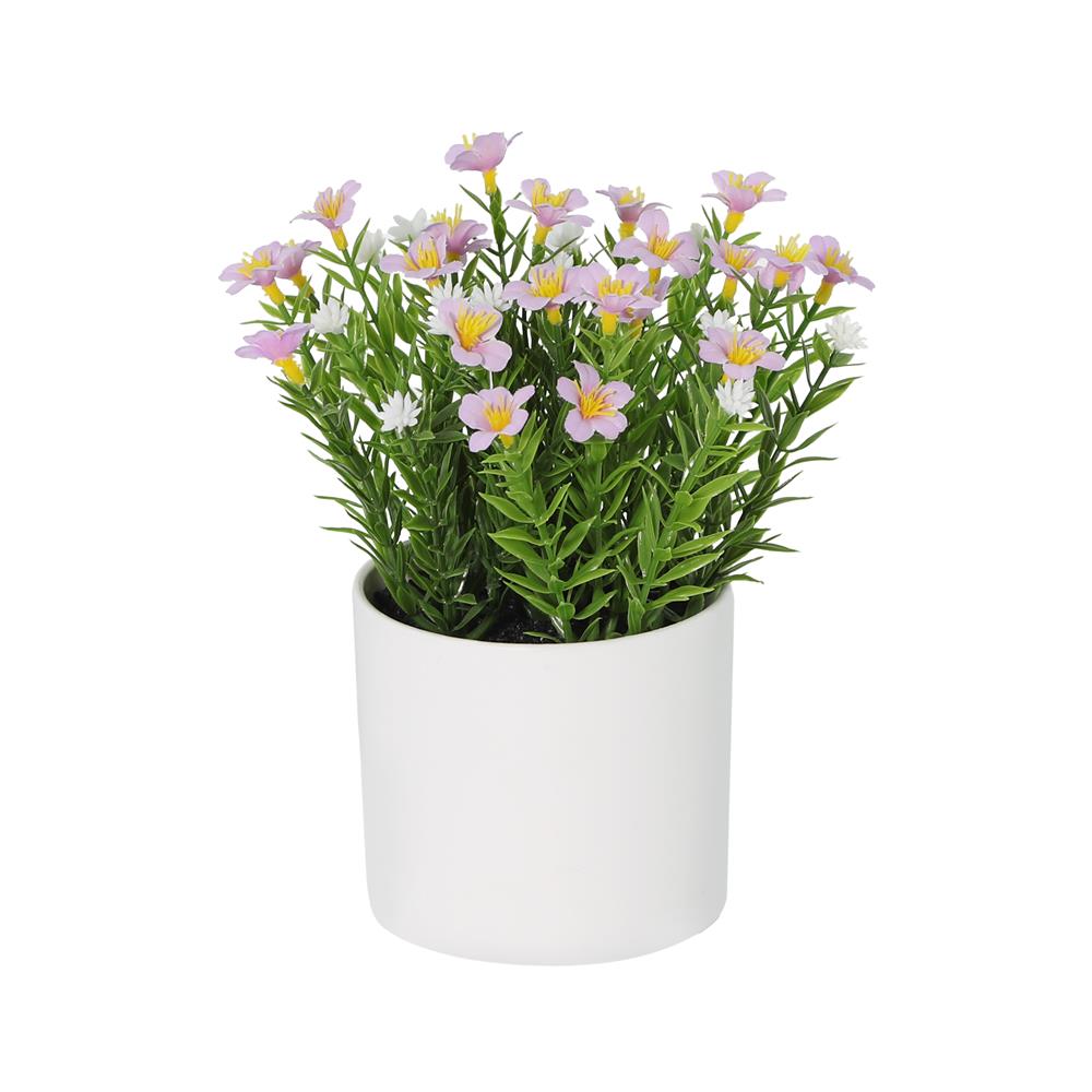 ดอกไม้ประดิษฐ์สีชมพู SPRING 20ซม.