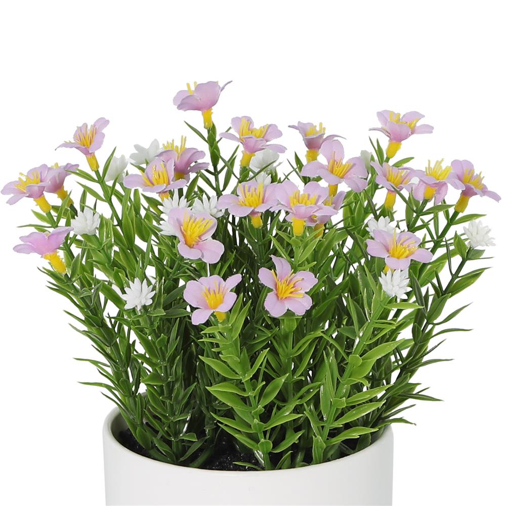 ดอกไม้ประดิษฐ์สีชมพู SPRING 20ซม.