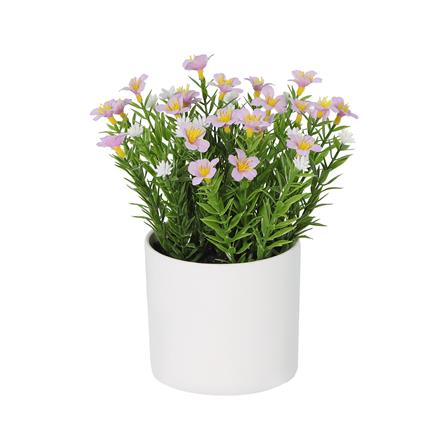 ดอกไม้ประดิษฐ์สีชมพู SPRING 20ซม._0