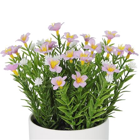 ดอกไม้ประดิษฐ์สีชมพู SPRING 20ซม._1