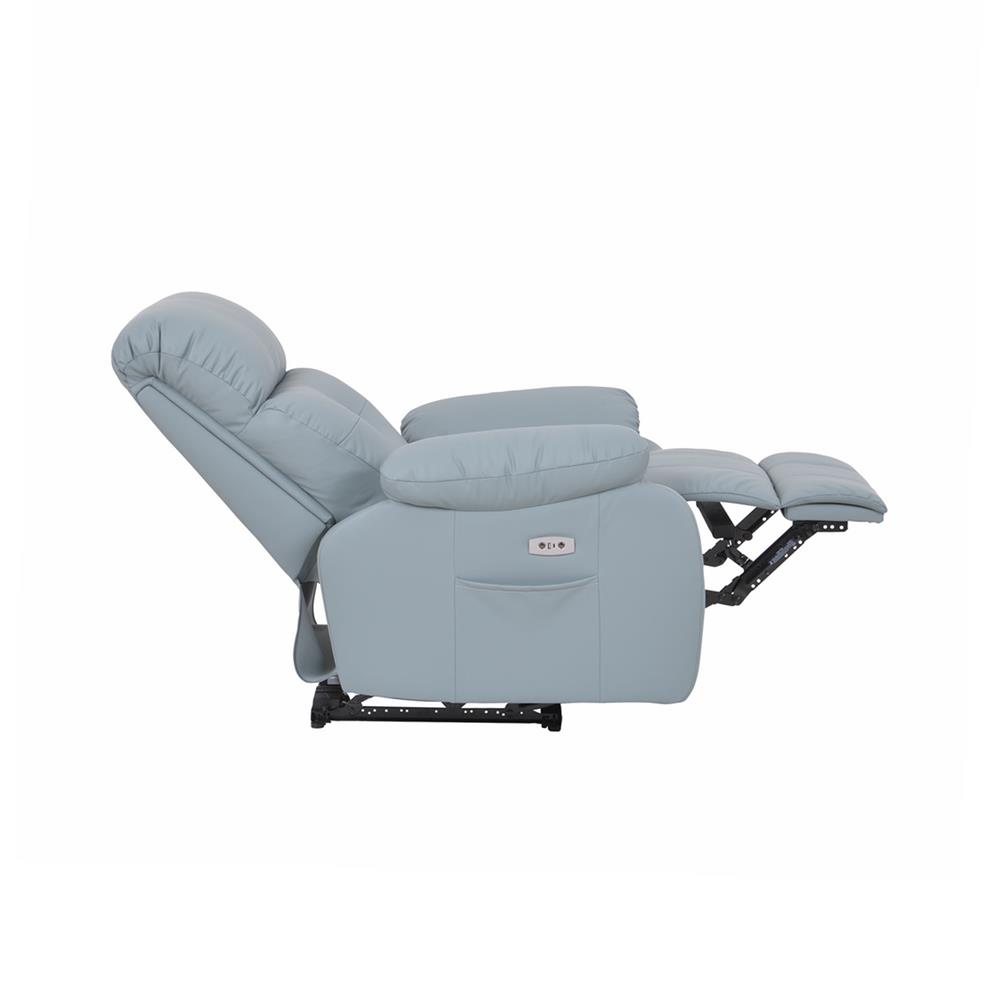 RECLINER FURDINI CHARLIE/PET FRIENDLY สีฟ้าอมเทา