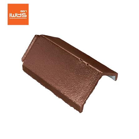 ครอบสันหลังคา อดามัส ตราเพชร 38.4x25 ซม. สีน้ำตาลมะฮอกกานี_0