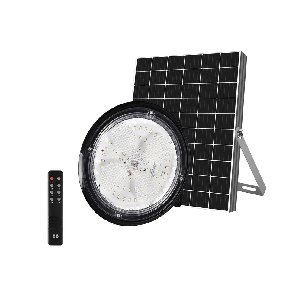 ไฟช่อภายนอก SOLAR HI-TEK LEO 100 วัตต์ DAYLIGHT สีดำ