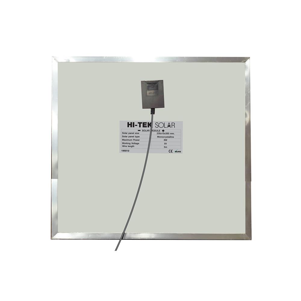 ไฟช่อภายนอก SOLAR HI-TEK LEO 100 วัตต์ DAYLIGHT สีดำ