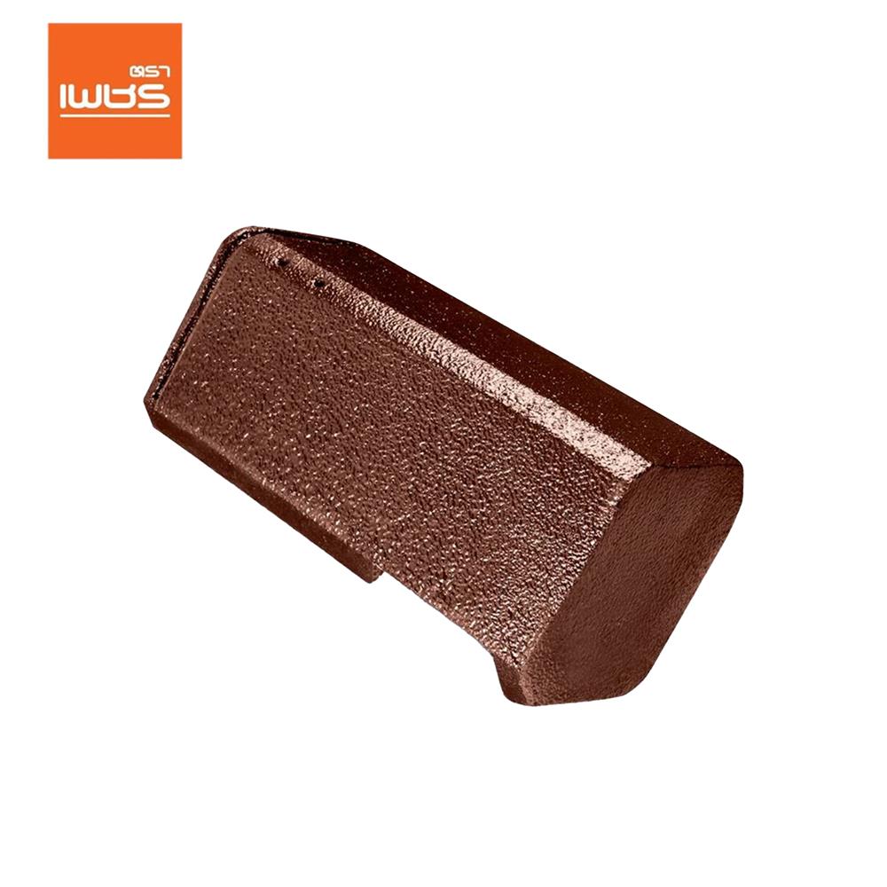 ครอบปิดจั่ว อดามัส ตราเพชร 30x24.5 ซม. สีน้ำตาลมะฮอกกานี