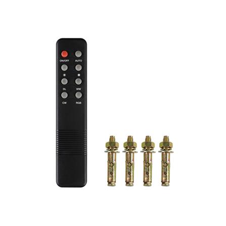 ไฟทางเดิน SOLAR HI-TEK TAO 70 วัตต์ DAYLIGHT/COOL WHITE/WARM WHITE สีดำ_2