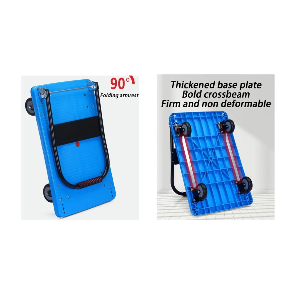 รถเข็น 4 ล้อ BARCO FOCA-008-BLU 90 กก. สีฟ้า