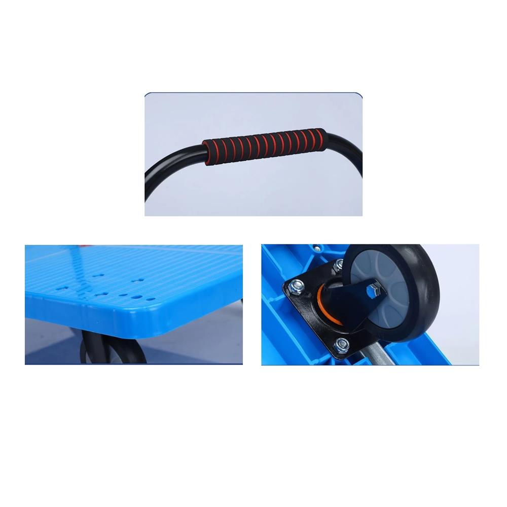 รถเข็น 4 ล้อ BARCO FOCA-008-BLU 90 กก. สีฟ้า