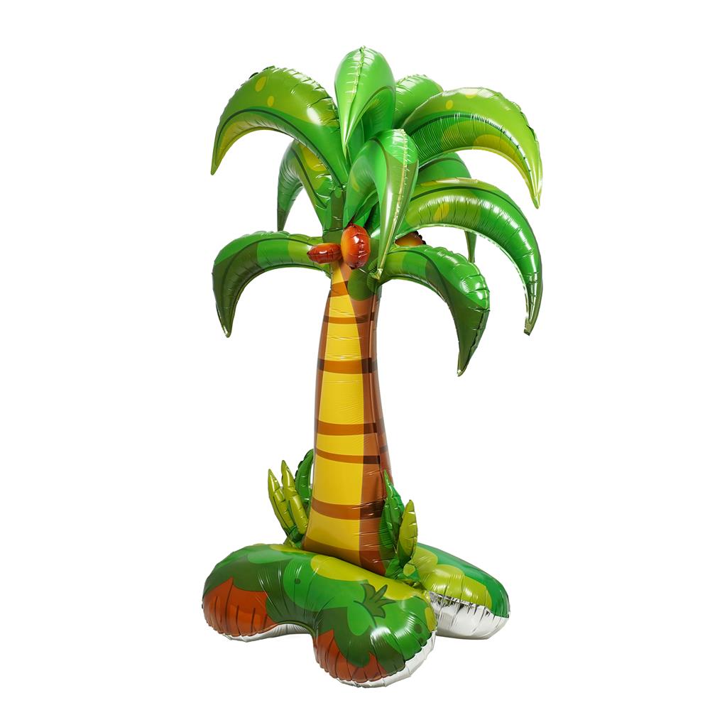 ลูกโป่งฟอยล์ ต้นมะพร้าว SNAZZ 49 นิ้ว สีเขียว