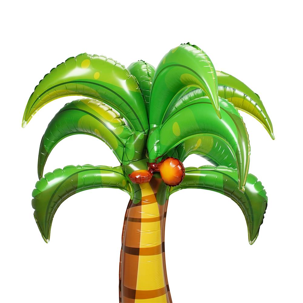 ลูกโป่งฟอยล์ ต้นมะพร้าว SNAZZ 49 นิ้ว สีเขียว
