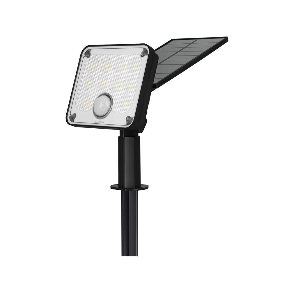 ไฟจัดสวน SOLAR LAMPTAN LUMINIZE 20 วัตต์ WARM WHITE สีดำ