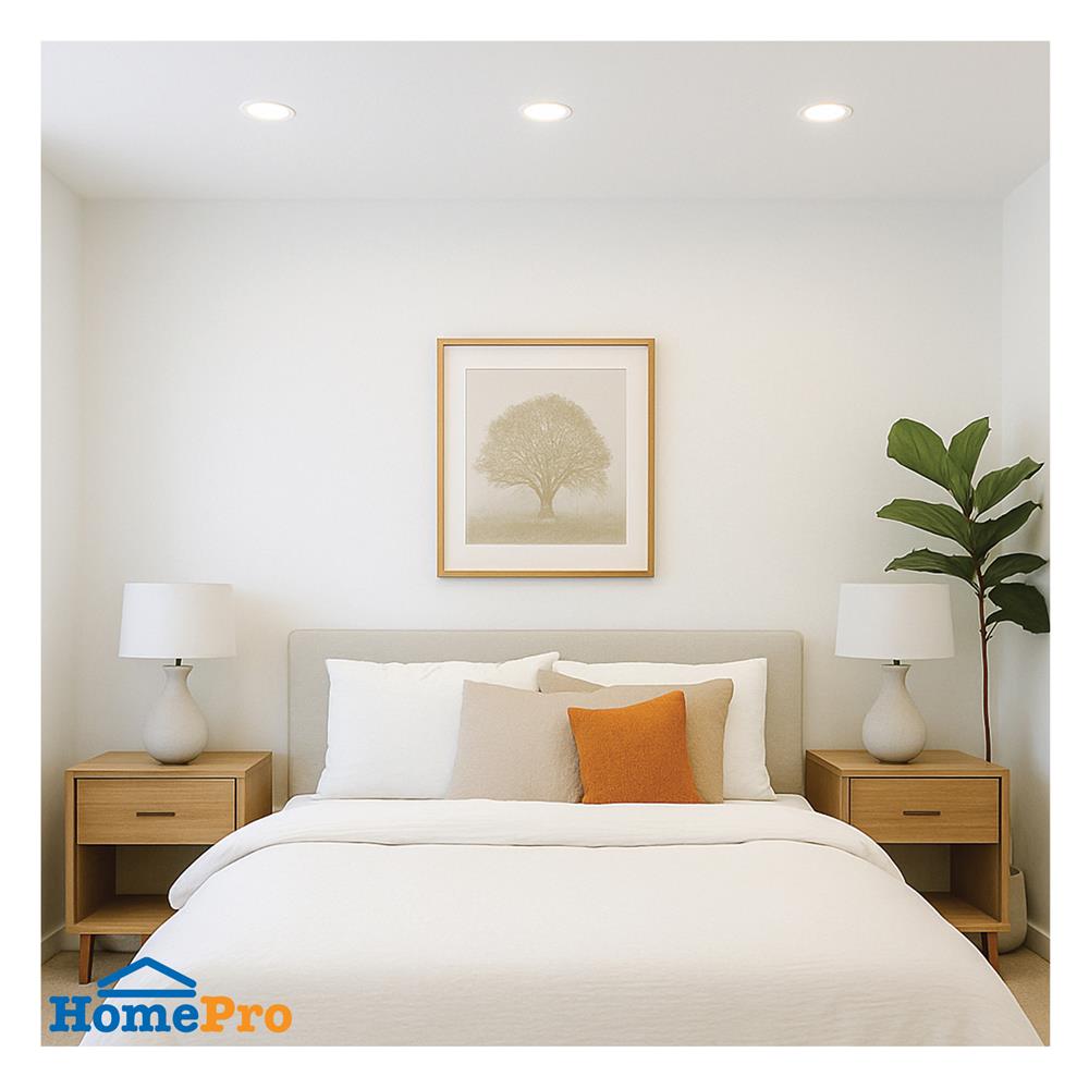 ดาวน์ไลท์ LED SHINING SUPER SLIM 6 นิ้ว 12 วัตต์ DAYLIGHT สีขาว