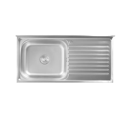 ซิงค์ขาตั้ง 1 หลุม 1 ที่พัก DYNA HOME DH-10050-C14 สีเงิน_3