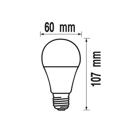 หลอด LED RACER A60 KIMMIE 9 วัตต์ COOL WHITE E27 (แพ็ก 2 ชิ้น)_3
