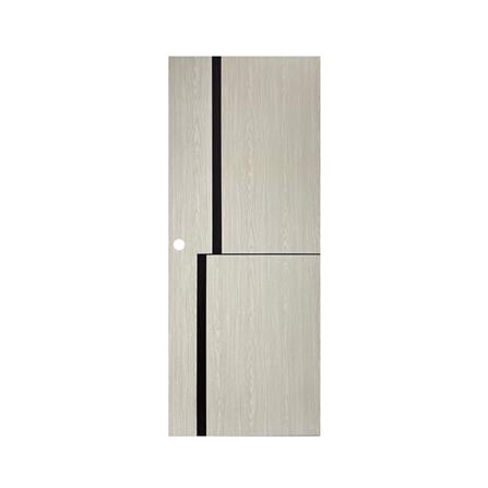 ประตูไม้ปิดผิว PVC N999 2238-2T 100x200 ซม. สีเบจ_0