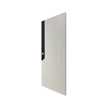 ประตูไม้ปิดผิว PVC N999 0738-2T 90x200 ซม. สีเบจ_2