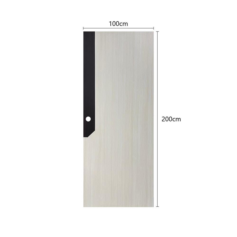 ประตูไม้ปิดผิว PVC N999 0738-2T 100x200 ซม. สีเบจ