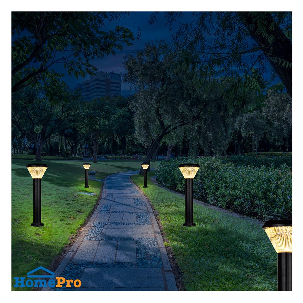 ไฟทางเดิน SOLAR BEC GARDEN-T 40 วัตต์ DAYLIGHT/COOL WHITE/WARM WHITE สีดำ