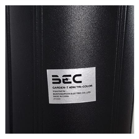 ไฟทางเดิน SOLAR BEC GARDEN-T 40 วัตต์ DAYLIGHT/COOL WHITE/WARM WHITE สีดำ_3