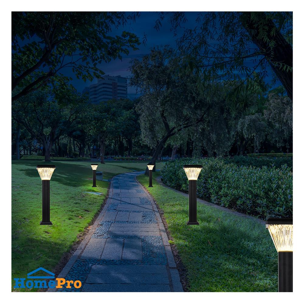 ไฟทางเดิน SOLAR BEC GARDEN-G 40 วัตต์ DAYLIGHT/COOL WHITE/WARM WHITE สีดำ