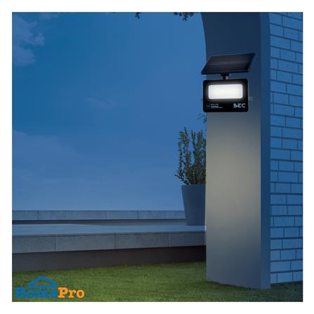 ไฟผนังภายนอก SOLAR BEC WING-4 100 วัตต์ DAYLIGHT สีดำ_3