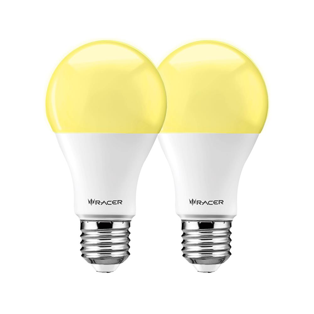 หลอด LED RACER A65 KIMMIE 15 วัตต์ WARM WHITE E27 (แพ็ก 2 ชิ้น)