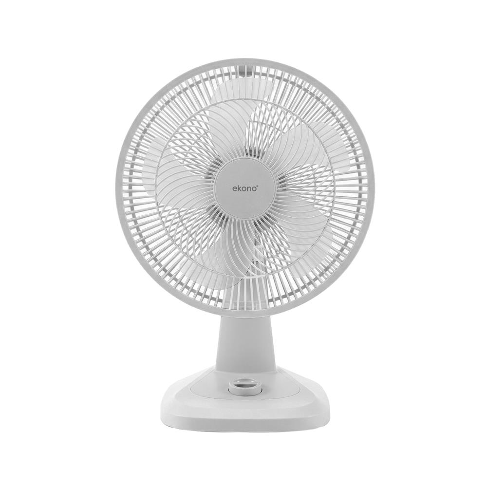 พัดลมตั้งโต๊ะ 12 นิ้ว EKONO RFS-2503 สีขาว